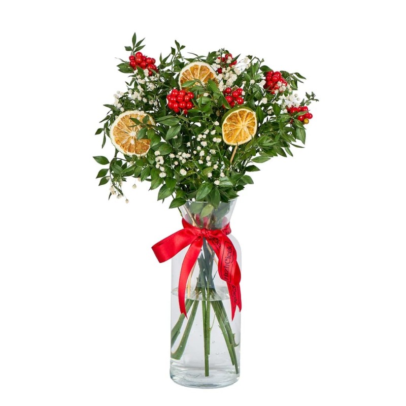 ÇİZGİLİ VAZODA KOKİNA 